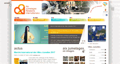 Desktop Screenshot of aix-jumelages.com